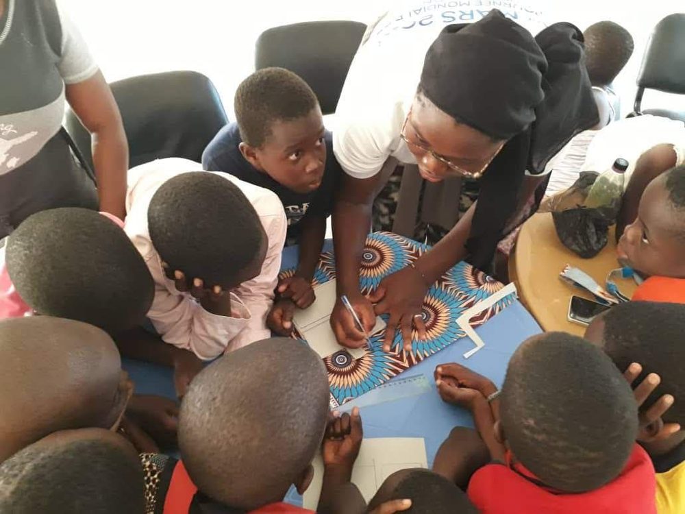 Atelier créatif avec les enfants